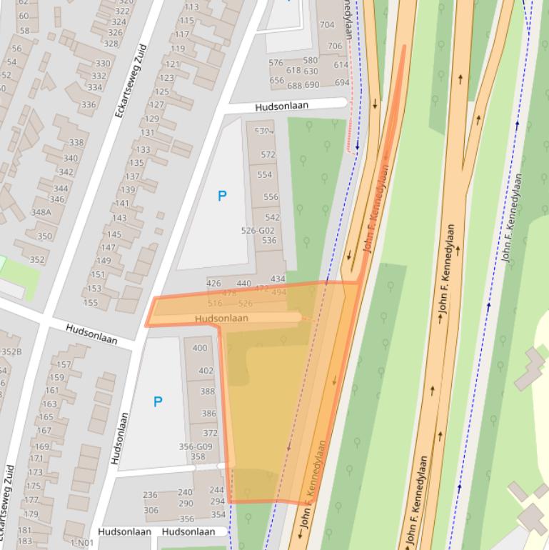 Kaart van postcodegebied 5623NM.