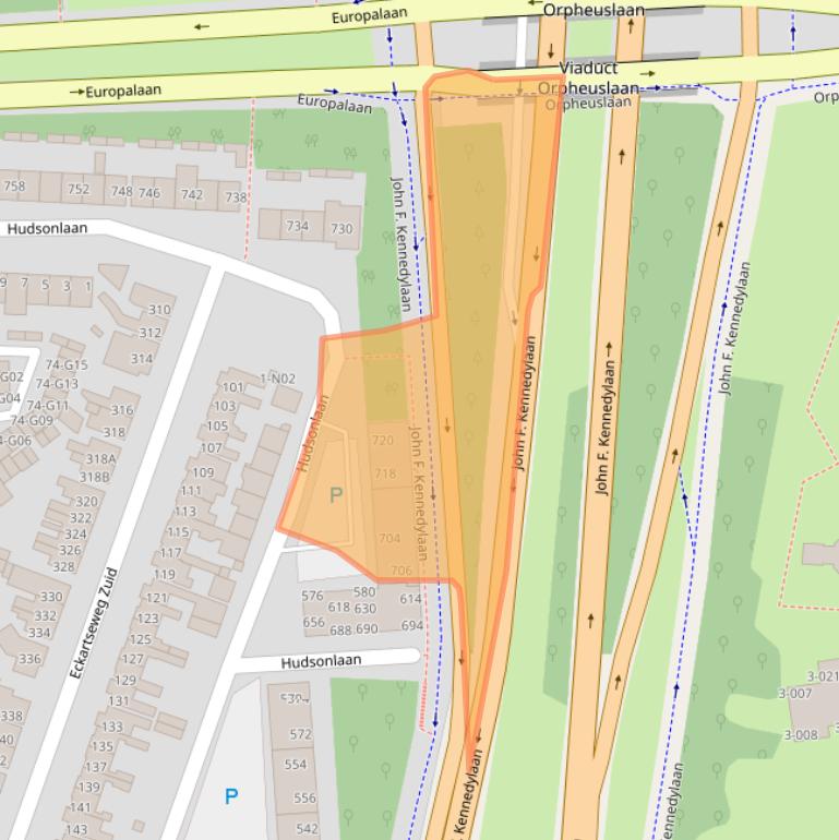 Kaart van postcodegebied 5623NS.