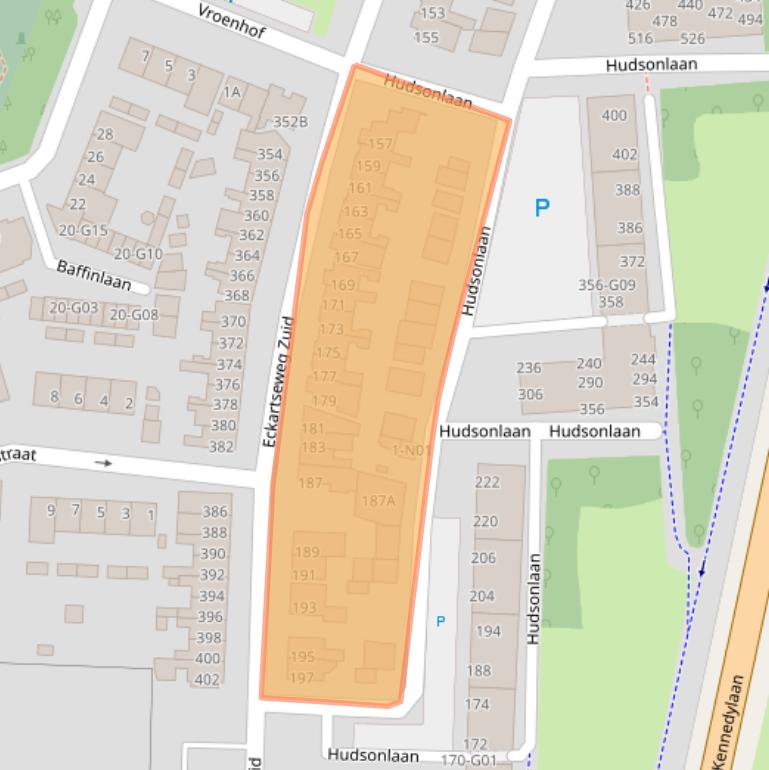 Kaart van postcodegebied 5623PB.