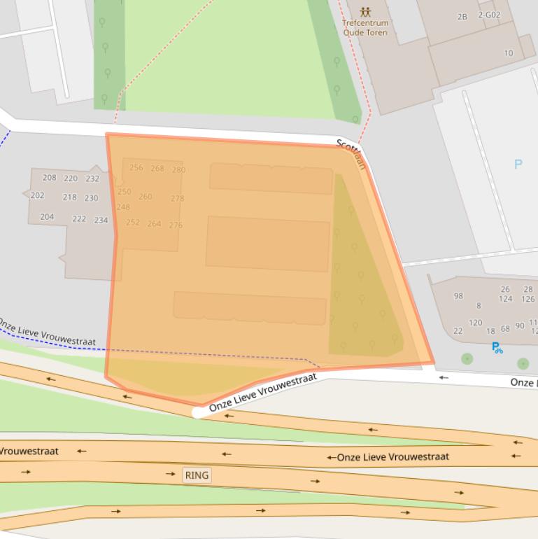 Kaart van postcodegebied 5623RE.