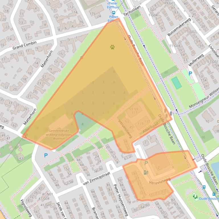 Kaart van postcodegebied 5624AD.