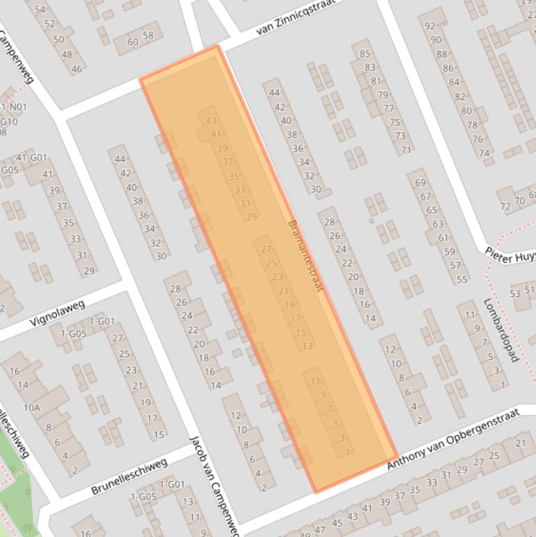 Kaart van postcodegebied 5624AH.