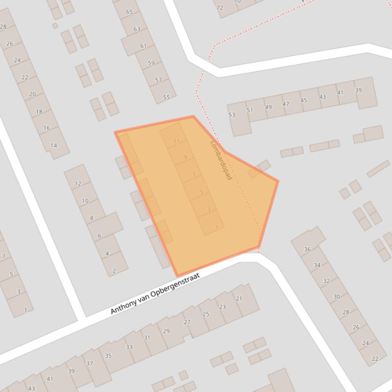 Kaart van postcodegebied 5624AP.