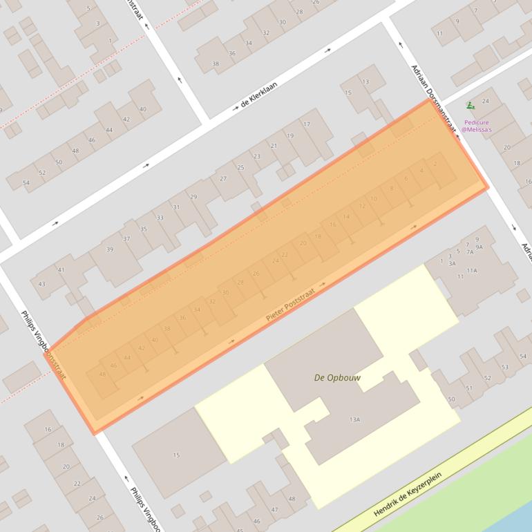 Kaart van postcodegebied 5624BG.