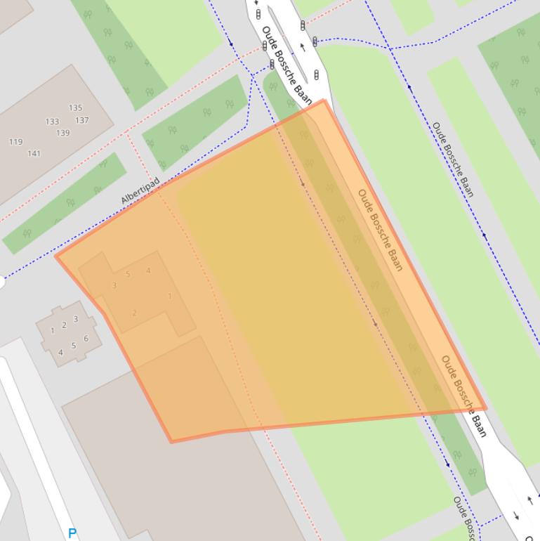 Kaart van postcodegebied 5624BZ.