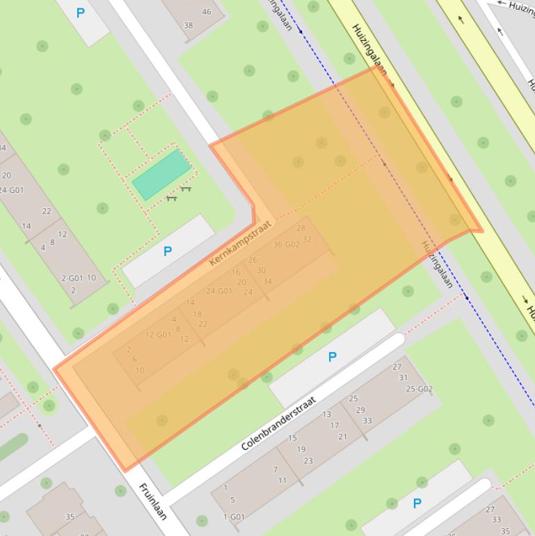 Kaart van postcodegebied 5624EE.