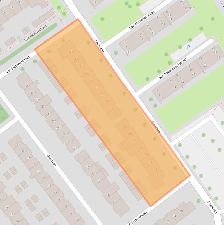 Kaart van postcodegebied 5624EK.