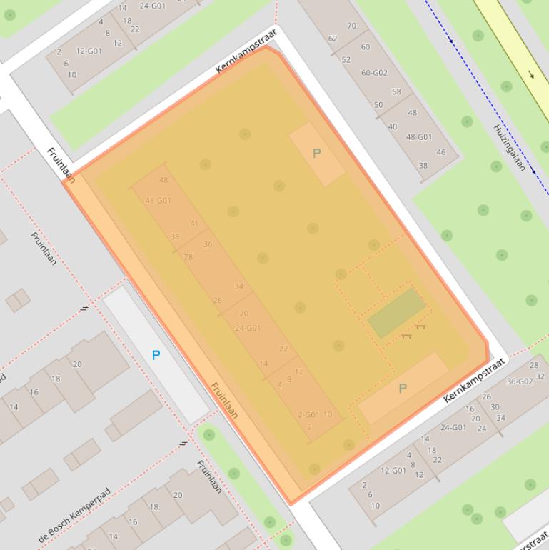 Kaart van postcodegebied 5624EL.