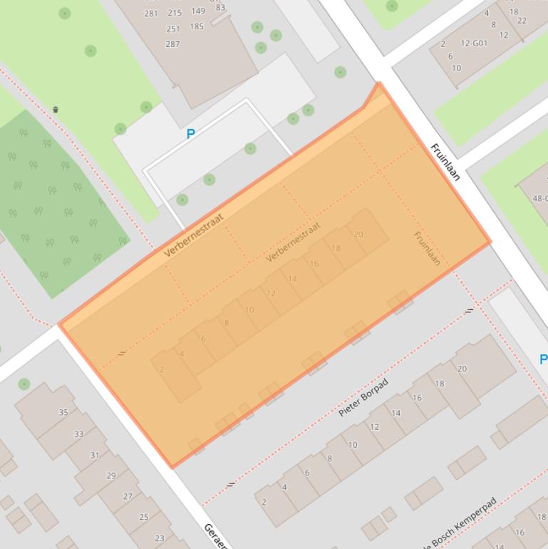 Kaart van postcodegebied 5624EN.