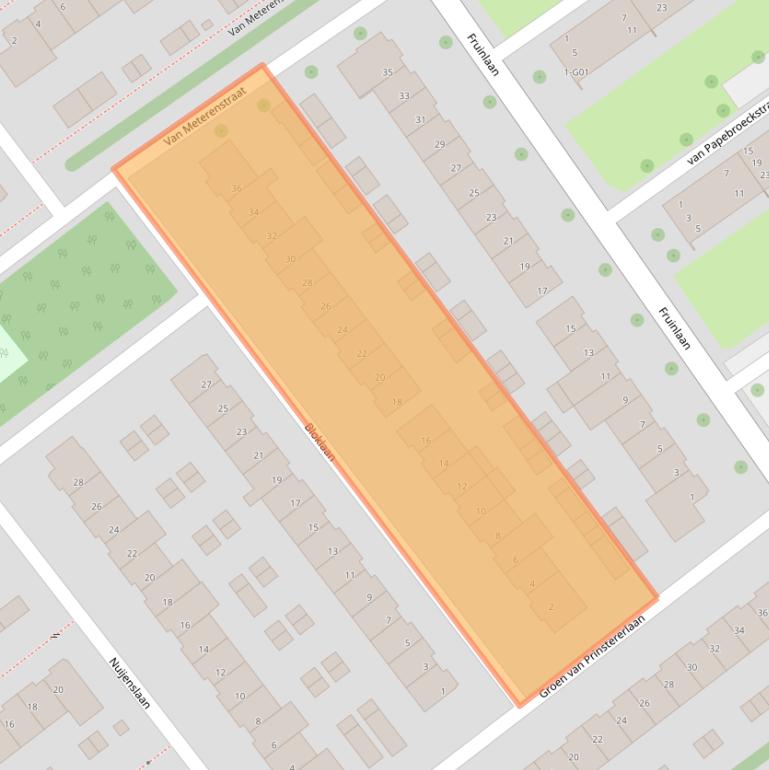 Kaart van postcodegebied 5624GC.