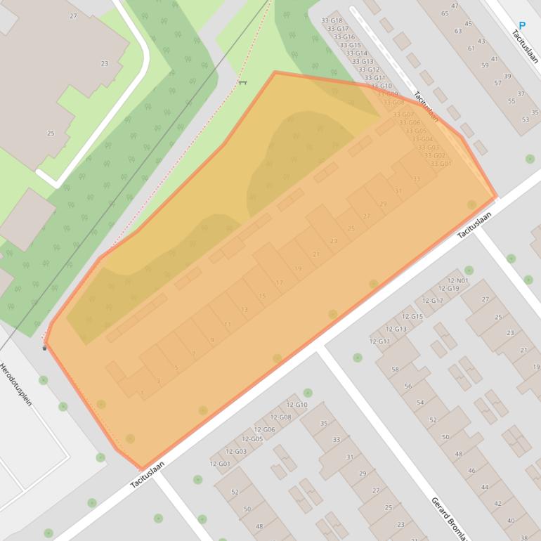 Kaart van postcodegebied 5624GP.