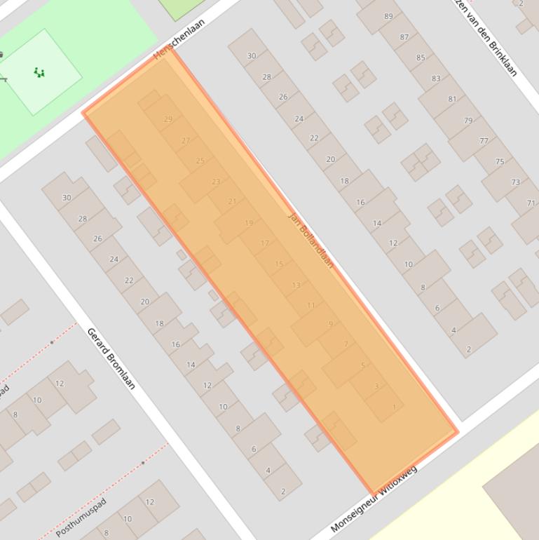 Kaart van postcodegebied 5624HA.