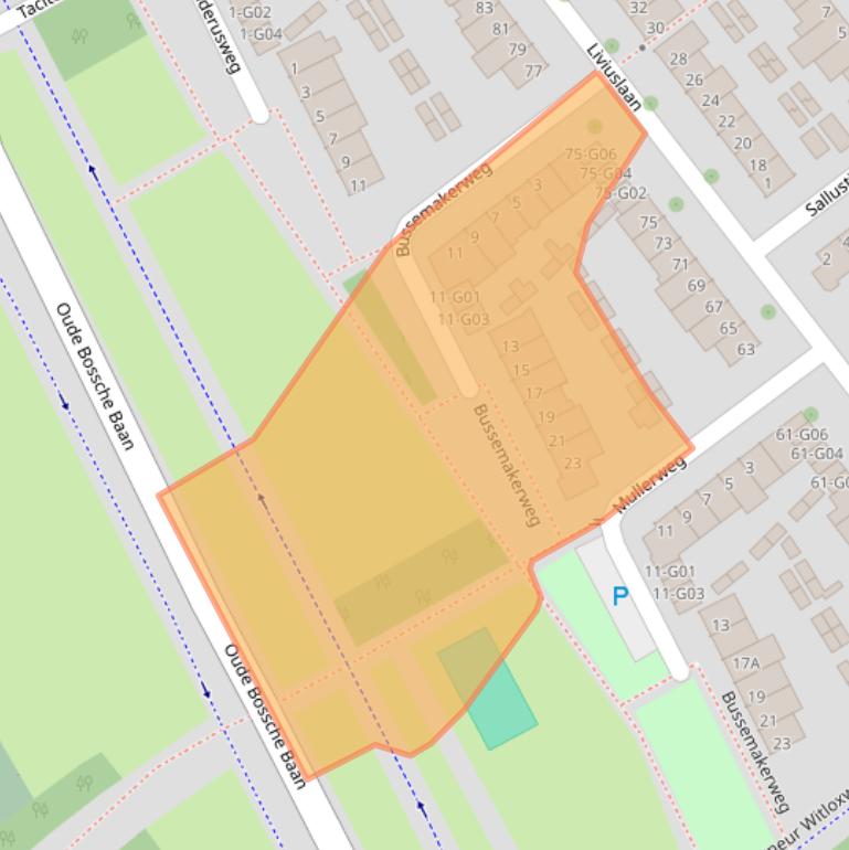 Kaart van postcodegebied 5624JB.