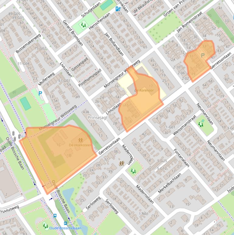 Kaart van postcodegebied 5624JL.