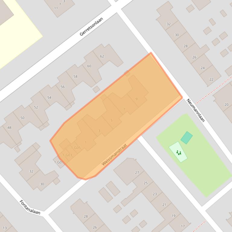 Kaart van postcodegebied 5624JV.