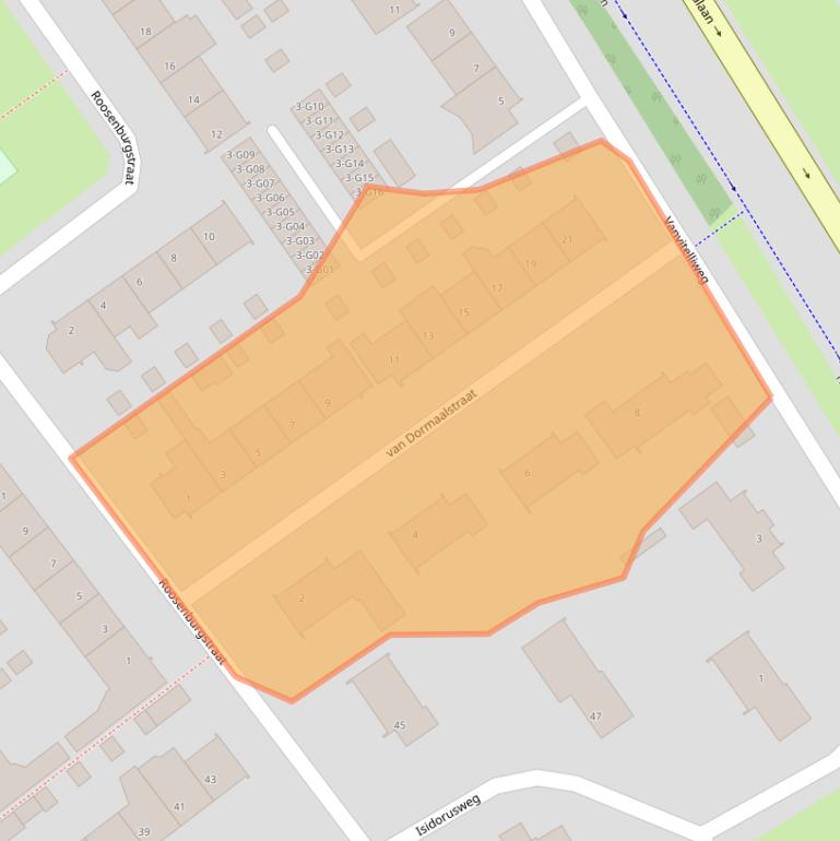 Kaart van postcodegebied 5624KH.