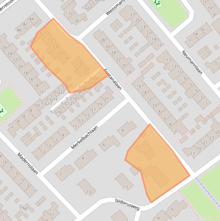 Kaart van postcodegebied 5624KN.