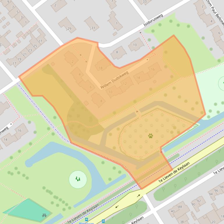 Kaart van postcodegebied 5624KX.