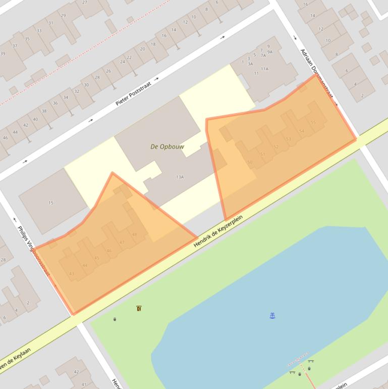 Kaart van postcodegebied 5624LB.