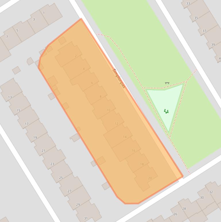 Kaart van postcodegebied 5624NJ.