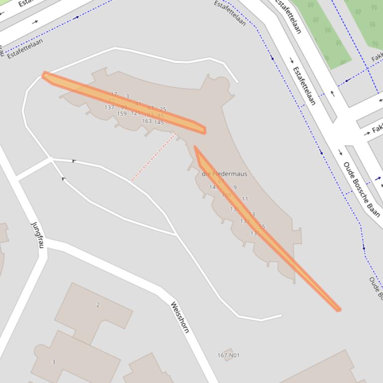 Kaart van postcodegebied 5624NT.