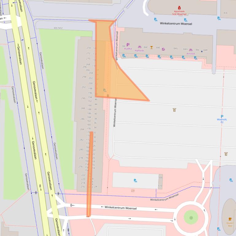 Kaart van postcodegebied 5625AK.