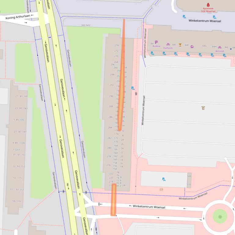 Kaart van postcodegebied 5625AL.