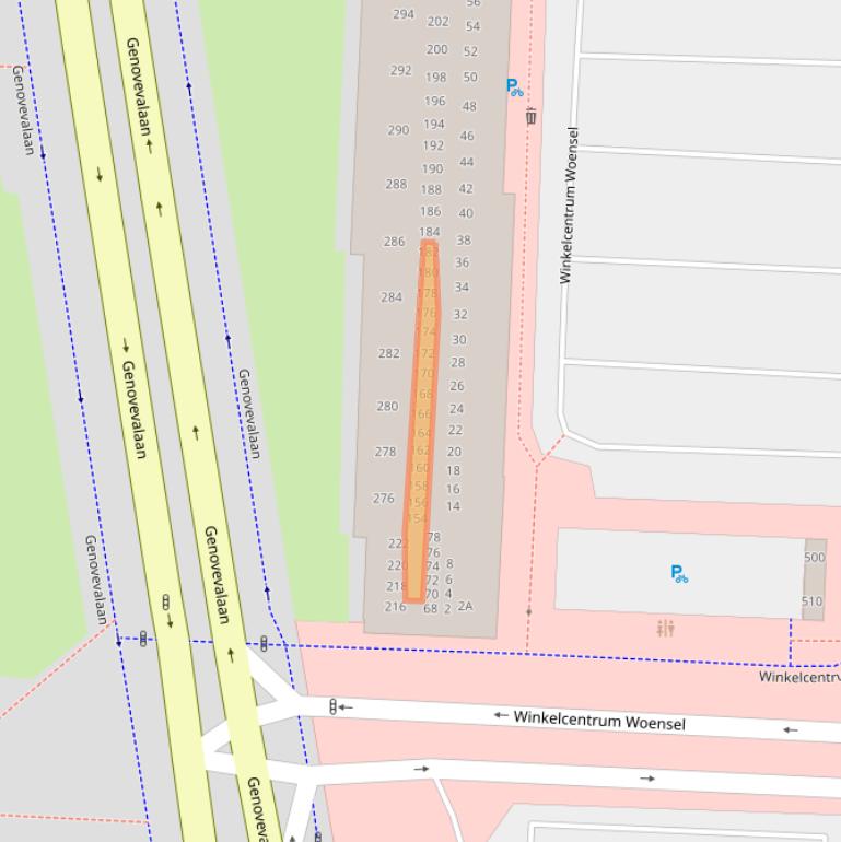 Kaart van postcodegebied 5625AM.