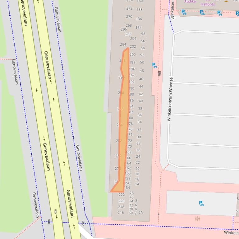 Kaart van postcodegebied 5625AP.
