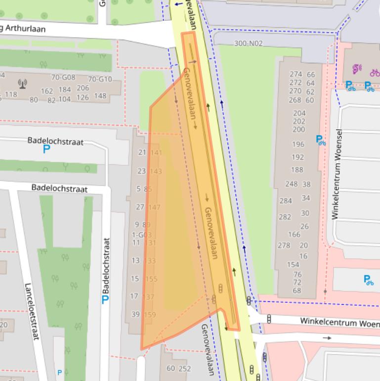 Kaart van postcodegebied 5625BB.