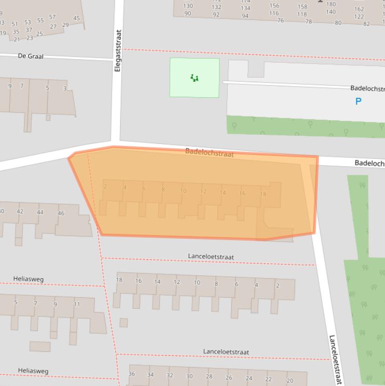 Kaart van postcodegebied 5625BC.