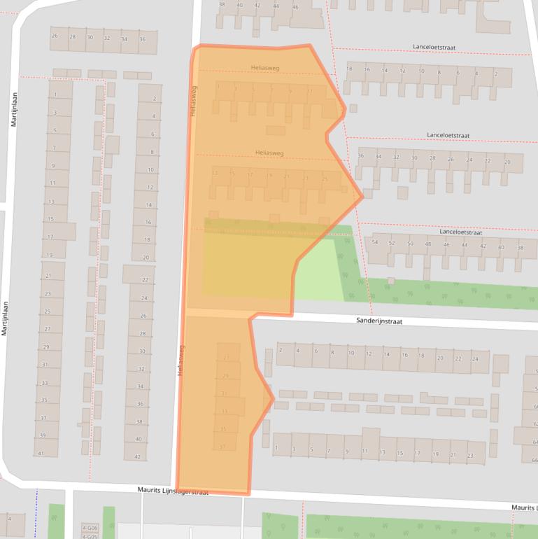 Kaart van postcodegebied 5625BS.
