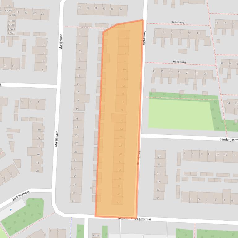 Kaart van postcodegebied 5625BT.