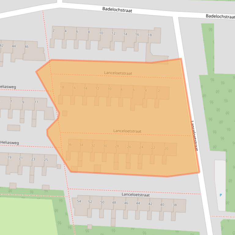 Kaart van postcodegebied 5625BW.