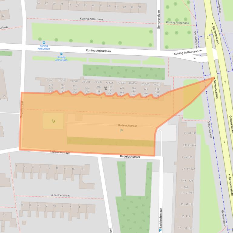 Kaart van postcodegebied 5625CD.