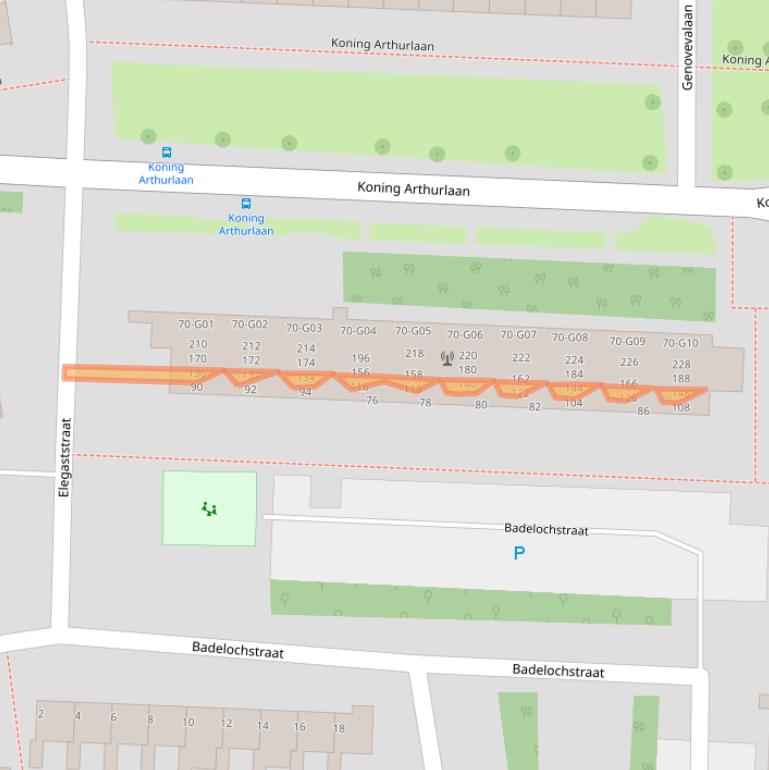 Kaart van postcodegebied 5625CE.