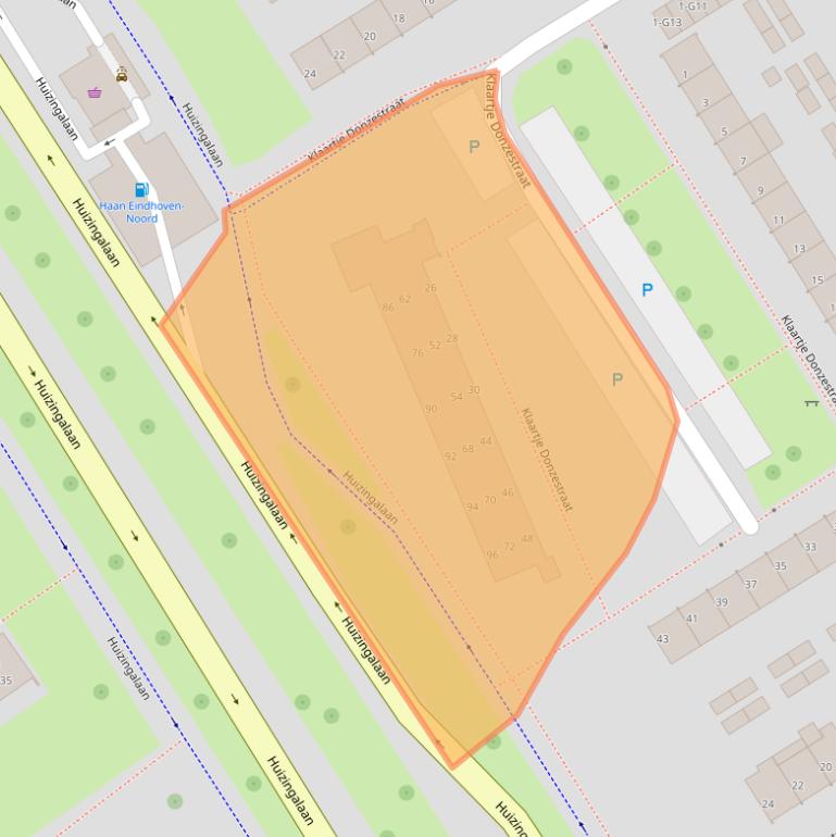 Kaart van postcodegebied 5625CL.