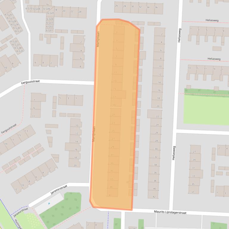 Kaart van postcodegebied 5625CW.