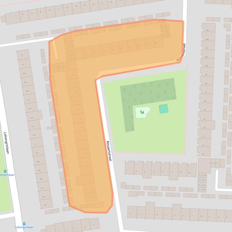 Kaart van postcodegebied 5625EC.