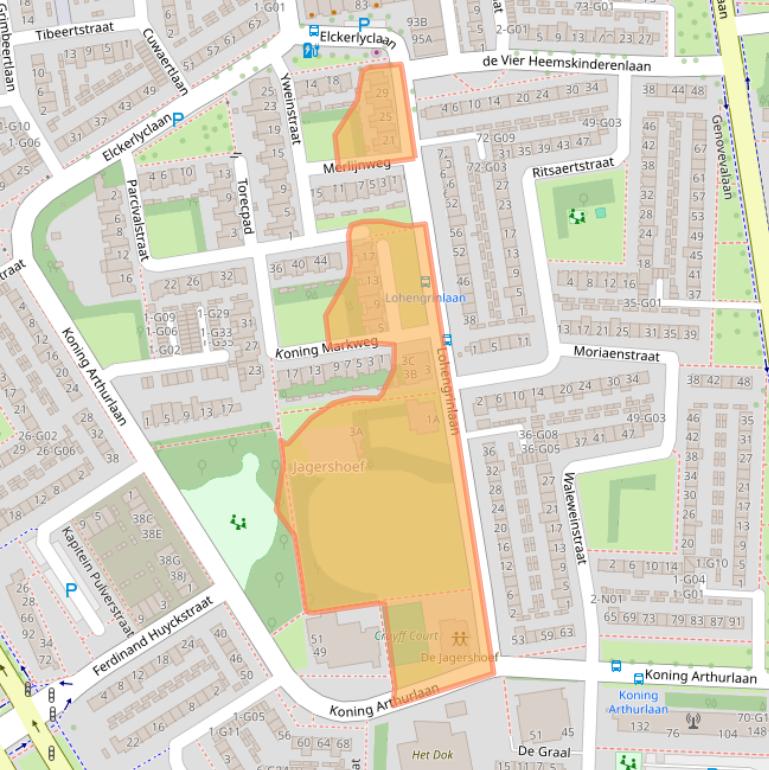 Kaart van postcodegebied 5625EK.