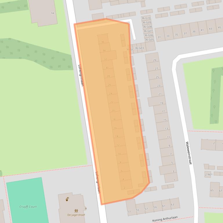 Kaart van postcodegebied 5625EL.