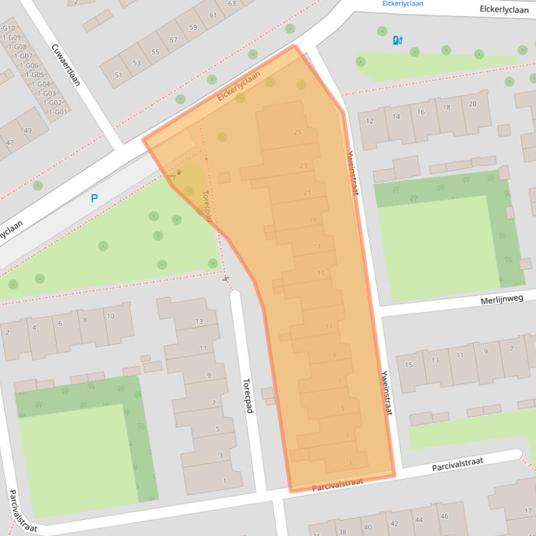 Kaart van postcodegebied 5625ES.