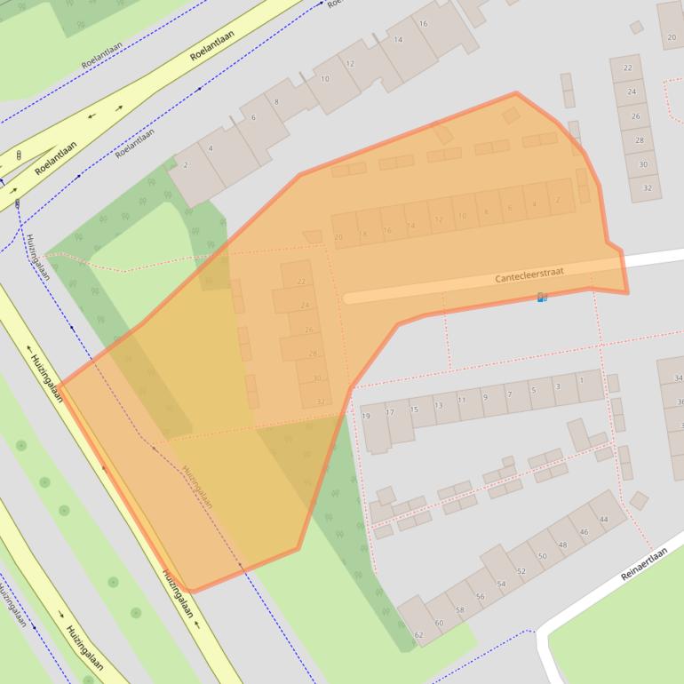 Kaart van postcodegebied 5625GR.