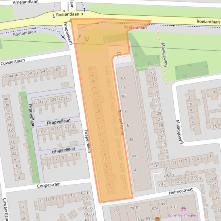 Kaart van postcodegebied 5625HK.
