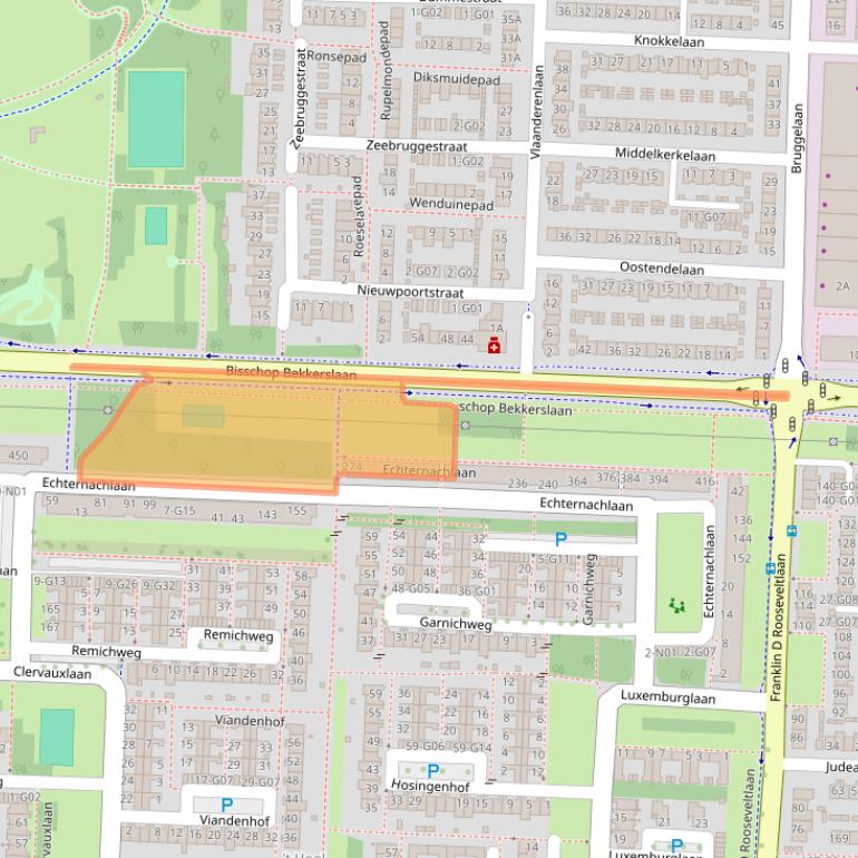 Kaart van postcodegebied 5625JE.