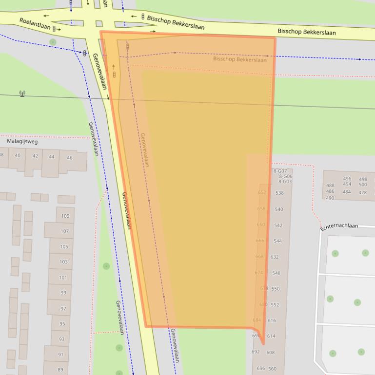 Kaart van postcodegebied 5625KK.