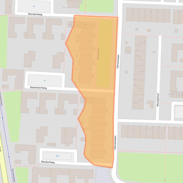Kaart van postcodegebied 5625LA.