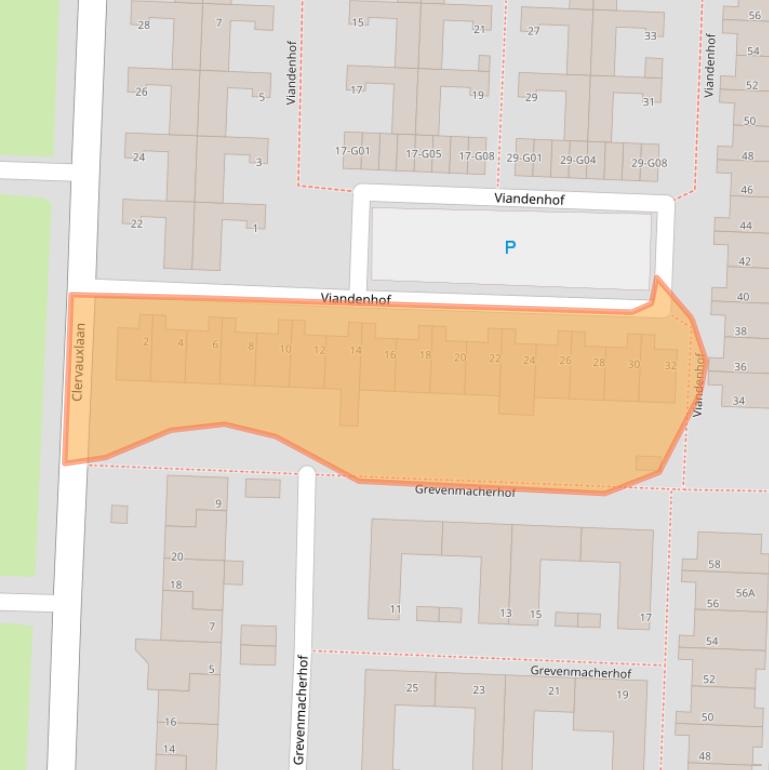 Kaart van postcodegebied 5625LP.