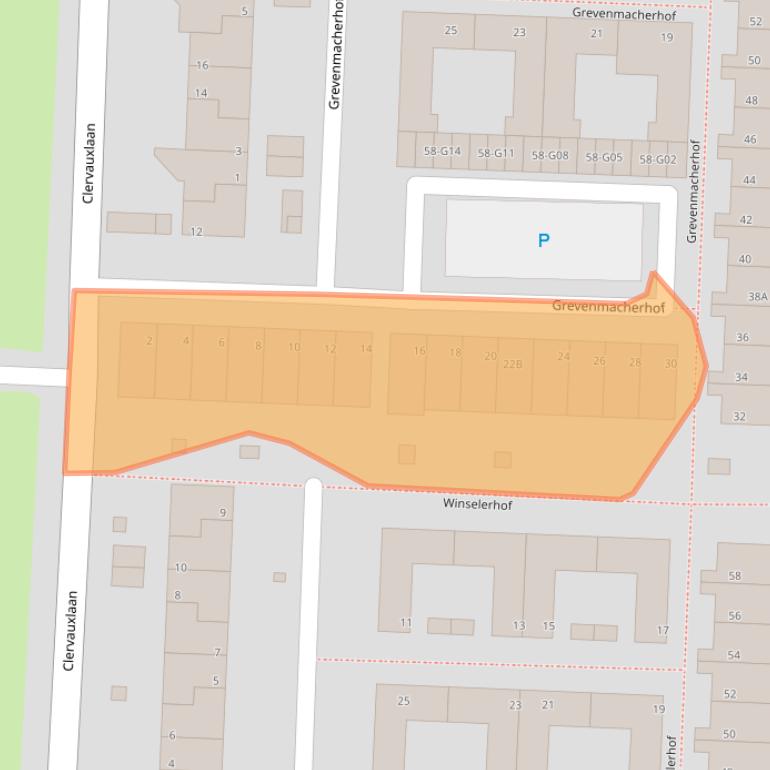 Kaart van postcodegebied 5625LT.