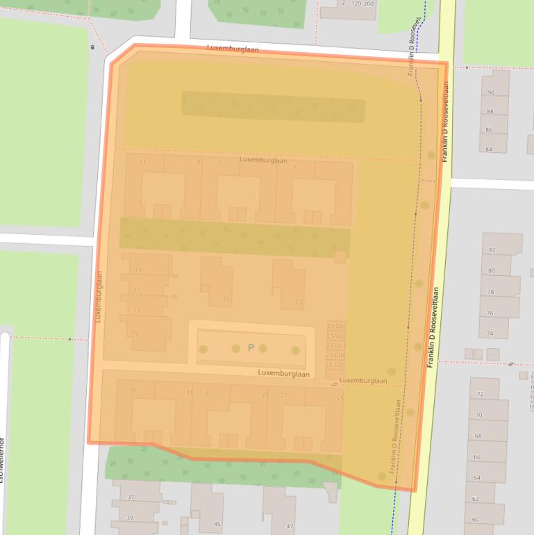 Kaart van postcodegebied 5625NA.
